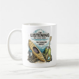 Taza De Café Regalo de kayak para nuevo papá amante del kayak