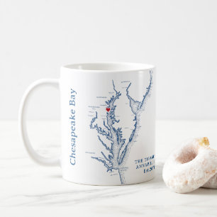 Taza De Café Regalo de la bahía de Chesapeake