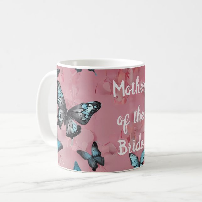 Taza De Café Regalo de la madre de la novia (Anverso izquierdo)