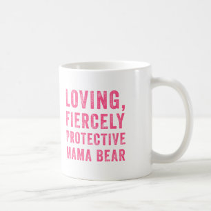 Taza De Café Regalo de la mamá de mamá Bear Mug Mom Mug