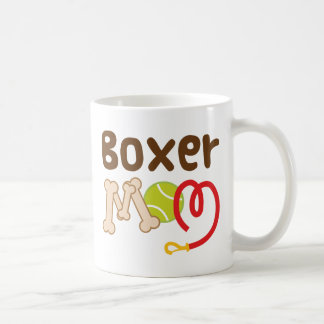 Taza De Café Regalo de la mamá del boxeador (raza del perro)