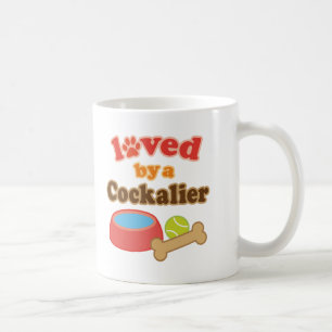 Taza De Café Regalo de la raza del perro de Cockalier