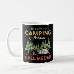 Taza De Café Regalo de las dads de camping