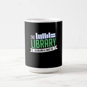 Taza De Café Regalo de libros de bibliotecas bibliotecarias