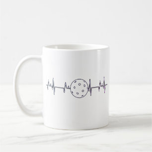 Taza De Café Regalo de Línea para el Corazón de un Amante del P