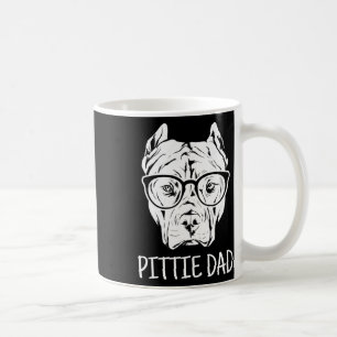 Taza De Café Regalo de los amantes de Pitbull Dad