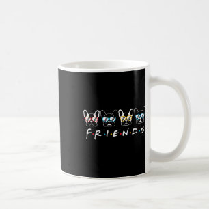 Taza De Café Regalo de Lover, Bulldog de amigos franceses