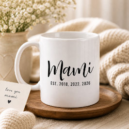 Taza De Café Regalo de Madre Establecida Nueva Madre