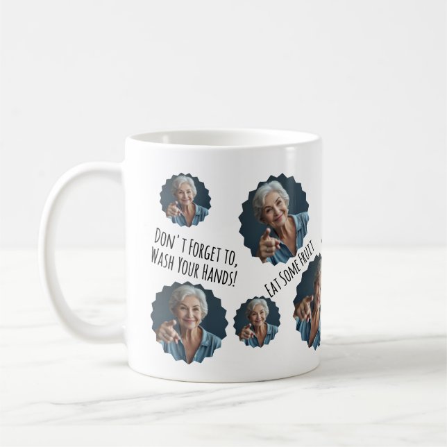 Taza De Café Regalo de mamá a hijo o hija estudiante (Izquierda)