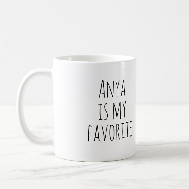 Taza De Café Regalo de mamá gracioso de bebé favorito para el d (Izquierda)