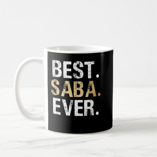 Taza De Café Regalo de Mens Saba de la nieta Best Sa (Izquierda)