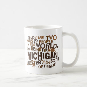 Taza De Café Regalo de Michigan