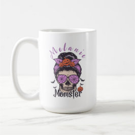 Taza De Café Regalo de Momster Halloween para mamá
