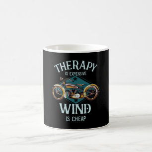 Taza De Café Regalo de motocicleta Viento Vintage Biker