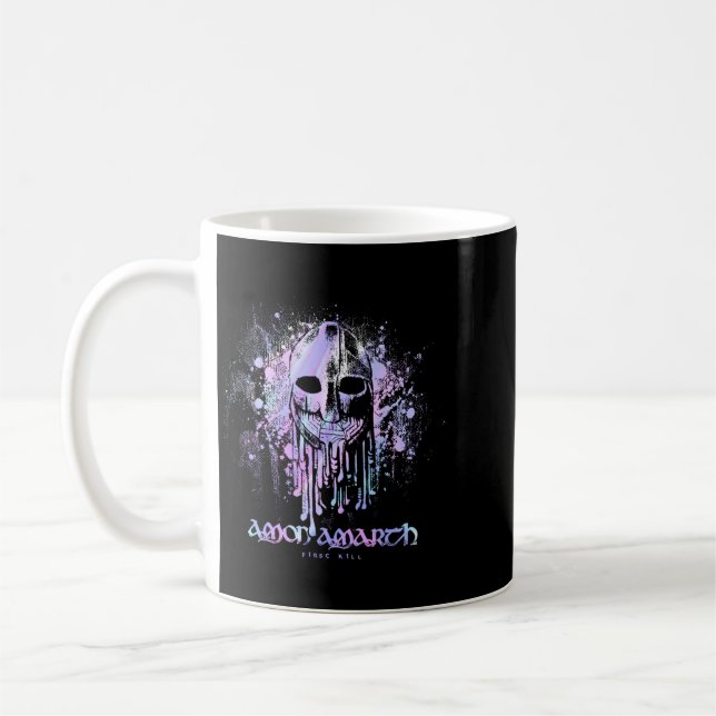 Taza De Café Regalo De Música Gráfica Amon Amarth Para Los Fans (Izquierda)