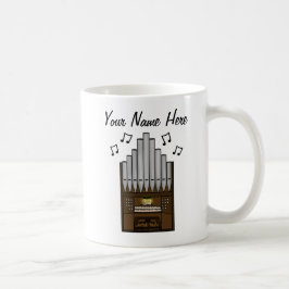 Taza De Café Regalo de músico de orquesta de iglesia Personaliz