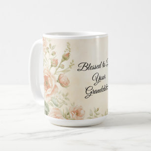 Taza De Café Regalo de Nana Café Floral Abuela