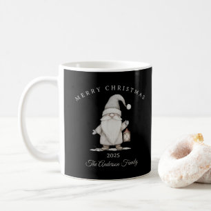 Taza De Café Regalo de Navidad gnomo personalizado de crema bla