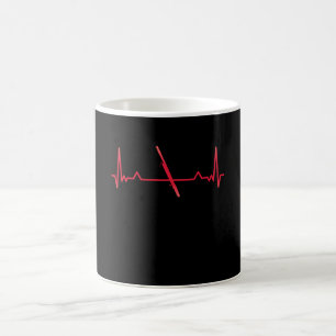 Taza De Café Regalo de Navidad Gracioso de Bassoon Music Heartb