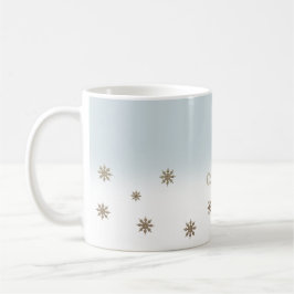 Taza De Café Regalo de Navidades de nombres personalizados de c