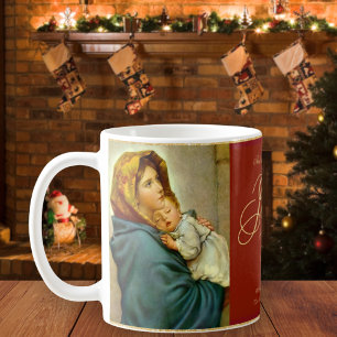 Taza De Café Regalo de Navidades religiosos y católicos infanti
