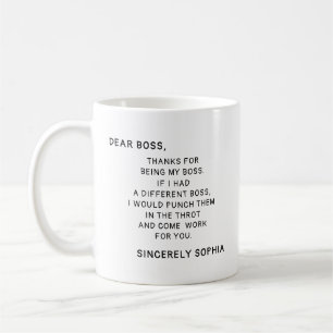 Taza De Café Regalo de nombre personalizado para el mejor amigo