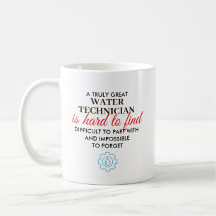 Taza De Café Regalo de nombre personalizado para técnico en agu