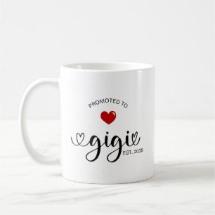 Taza De Café Regalo de nueva abuela Gigi