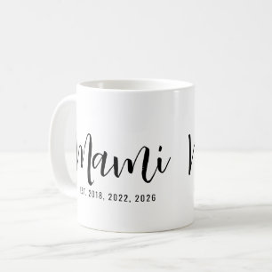 Taza De Café Regalo de nueva madre establecida para Mami