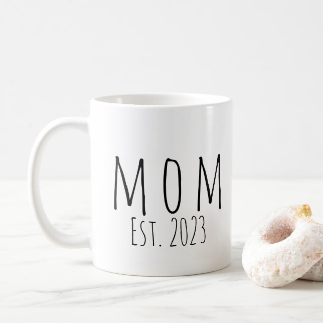 Taza De Café Regalo de nueva mamá establecida (Con donut)