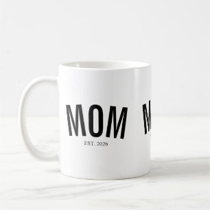 Taza De Café Regalo de nueva mamá establecido por mamá