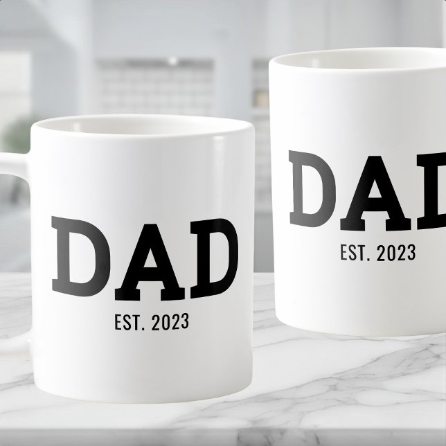 Taza De Café Regalo de nuevo papá establecido (Subido por el creador)