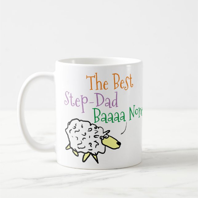 Taza De Café Regalo de papá del mejor paso (Izquierda)