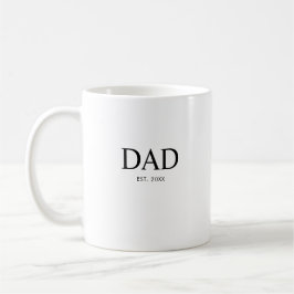 Taza De Café Regalo de Papá Establecido Nuevo Papá