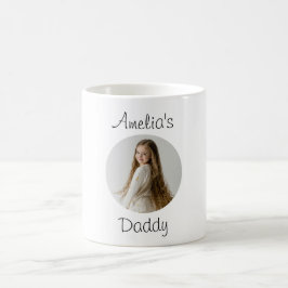 Taza De Café Regalo de papá personalizado - Cara de niño Person
