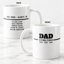 Regalo de Paternidad Establecida para Papá Moderno