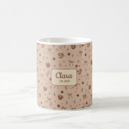 Taza De Café Regalo de patrón de chocolate caliente Cozy Cocoa 