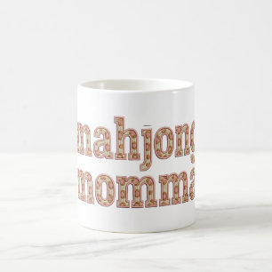 Taza De Café Regalo de patrón universitario retro de Mahjong Mo