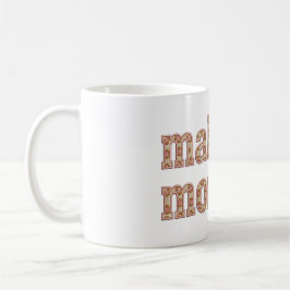 Taza De Café Regalo de patrón universitario retro de Mahjong Mo