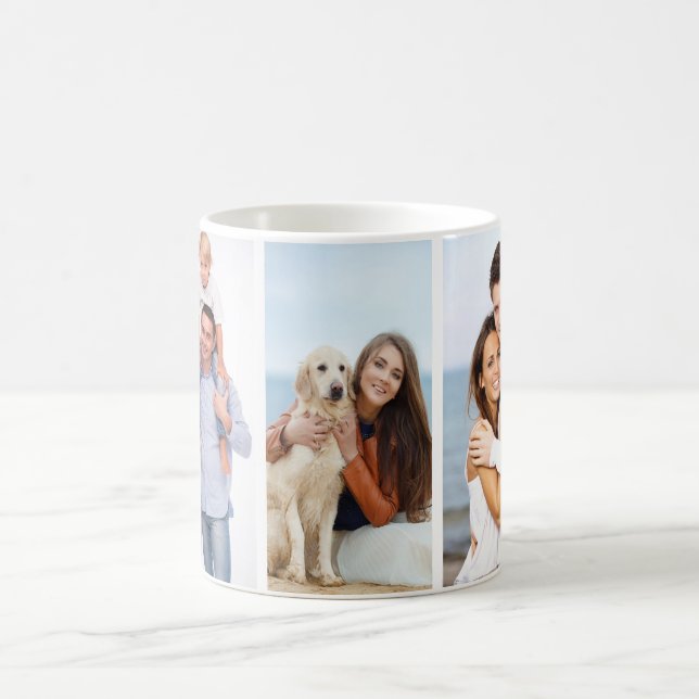 Taza De Café Regalo de peluche blanco de Personalizado 3 (Centro)