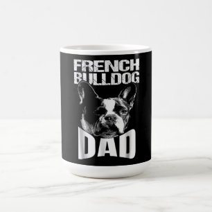 Taza De Café Regalo de perro Padre Bulldog francés
