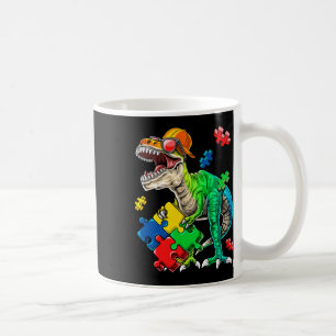 Taza De Café Regalo de pieza de rompecabezas de conciencia del 