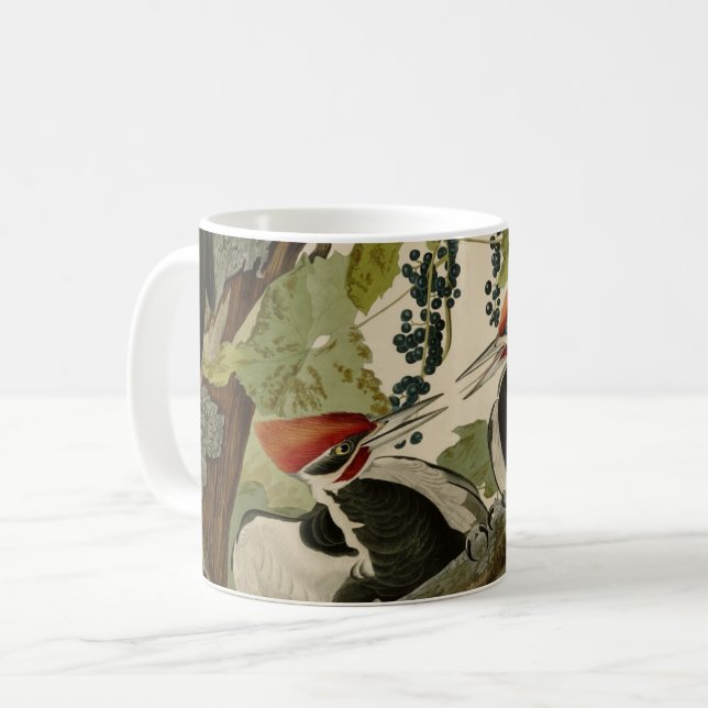 Taza De Café Regalo de pintura con carpintero de carpintero aud (Anverso izquierdo)