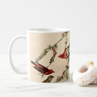 Taza De Café Regalo de pintura de pájaro de aleta morada de Aud
