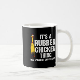 Taza De Café Regalo de Pollo de Goma Divertido para Hombres y M