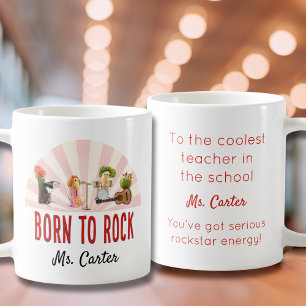Taza De Café Regalo de profesor de Guay - Graciosa energía Rock