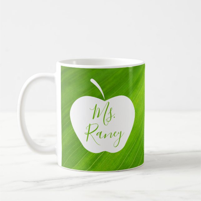 Taza De Café Regalo de profesores personalizado, regalos de pro (Izquierda)