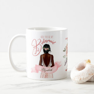 Taza De Café REGALO DE PROPUESTA DE BRIDESMAID Personalizado af