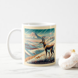 Taza De Café Regalo de recuerdo de invierno del Parque Nacional