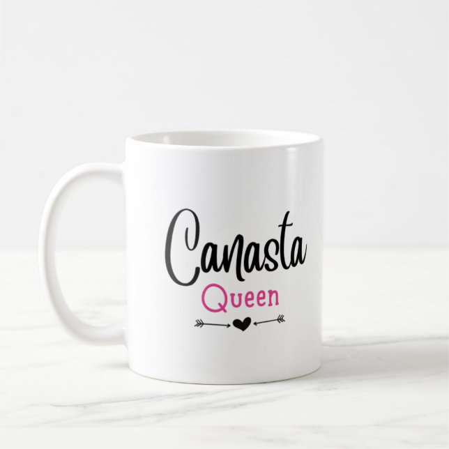 Taza De Café Regalo de Reina Canasta para ella (Izquierda)